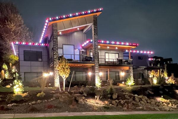 Residential Christmas Tree Lights Installation in Spokane, WA