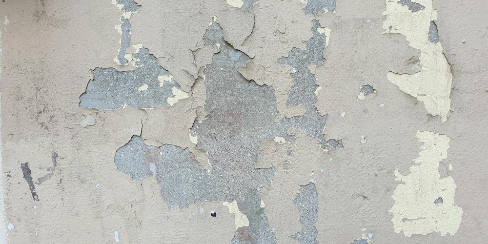 Pressure washing with the wrong method can cause damage, like chipped paint.