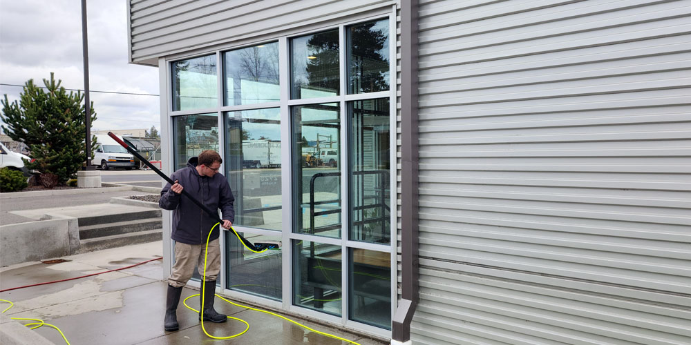 Professional window cleaning matters more for businesses.