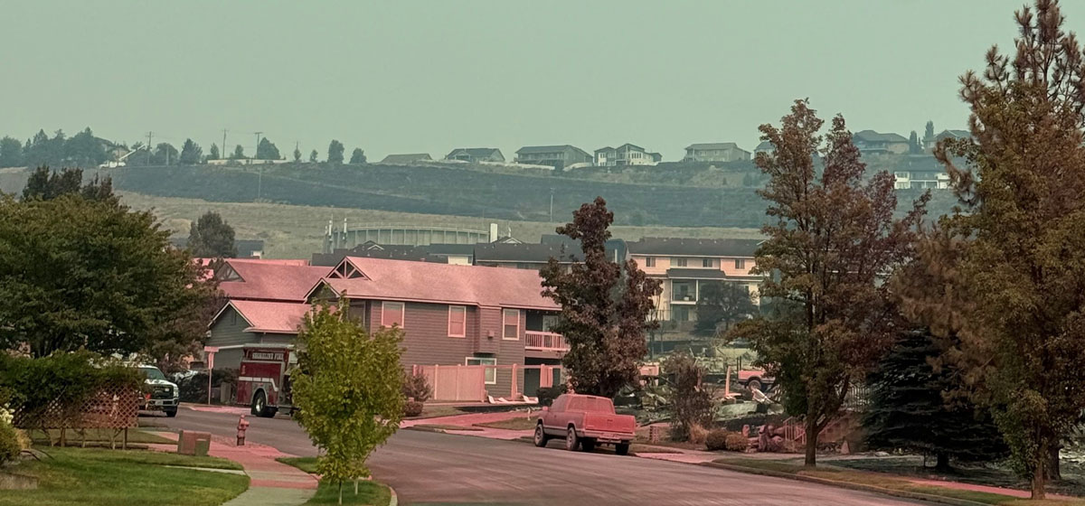 Fire Retardant Clean Up in Spokane, Washington